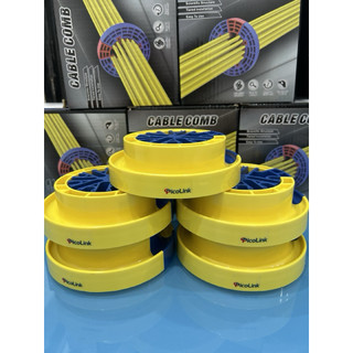 Lược Chải Dây Cáp Mạng PicoLink PL-LC19156 – Bó Cáp Cat5/Cat6/Cat6A/Cat7 Gọn Gàng, Chuyên Dụng