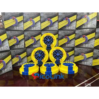 Lược Chải Dây Cáp Mạng PicoLink PL-LC19156 – Bó Cáp Cat5/Cat6/Cat6A/Cat7 Gọn Gàng, Chuyên Dụng