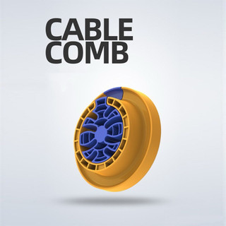 Lược Chải Dây Cáp Mạng PicoLink PL-LC19156 – Bó Cáp Cat5/Cat6/Cat6A/Cat7 Gọn Gàng, Chuyên Dụng