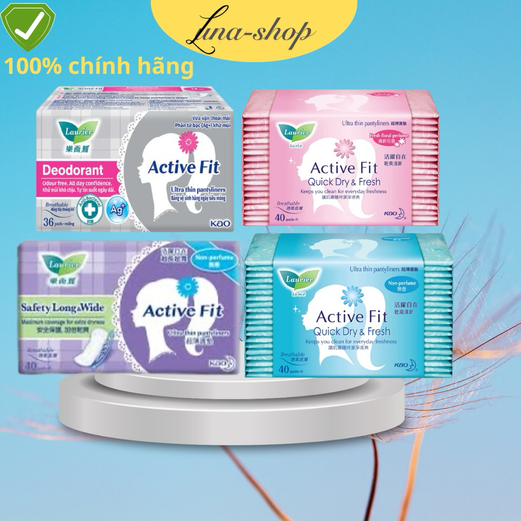 Băng vệ sinh hằng ngày Laurier 20 Miếng/ 40 miếng