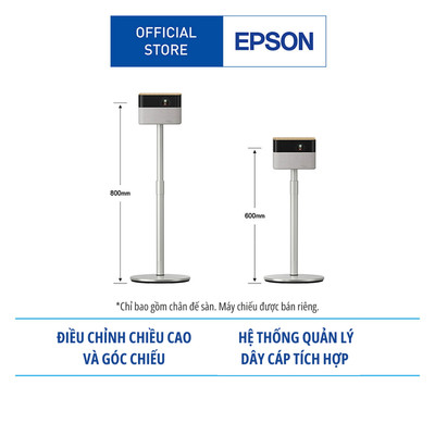 Chân đế sàn điều chỉnh Epson ELPFS01 (dành cho máy chiếu EF-71 & EF-72) | Điều chỉnh độ cao & góc chiếu