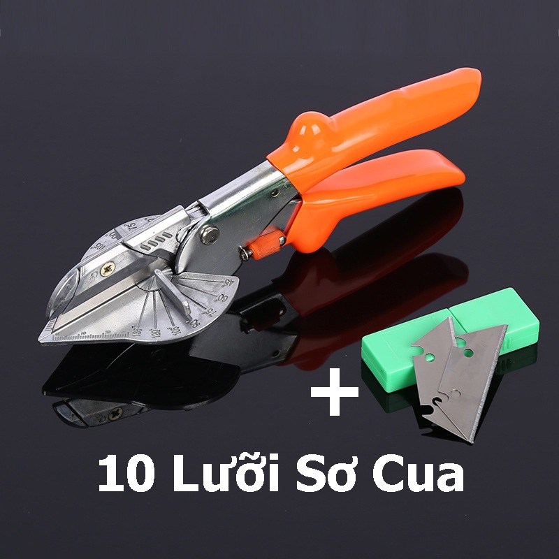 💘FREESHIP💘 Kìm cắt góc điều chỉnh, kiềm cắt nẹp nhựa, kéo cắt nẹp điện TNTTOOL