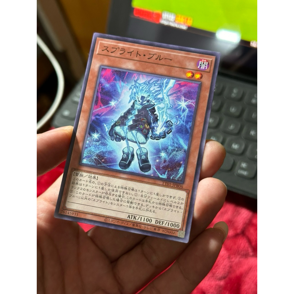 [ 20260125 ] Thẻ bài Yugioh TT01-JPB06 Spright Blue