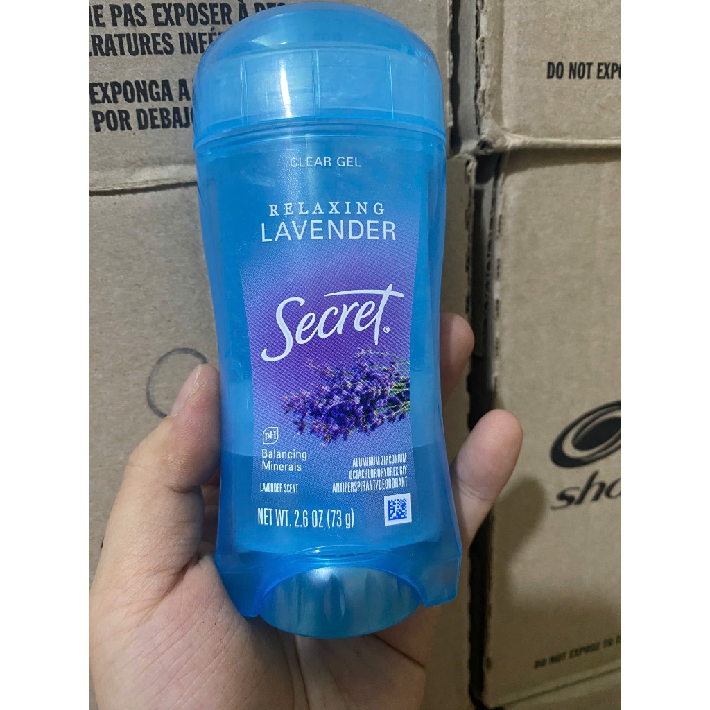 GEL KHỬ MÙI SECRET USA 73g LAVEDER