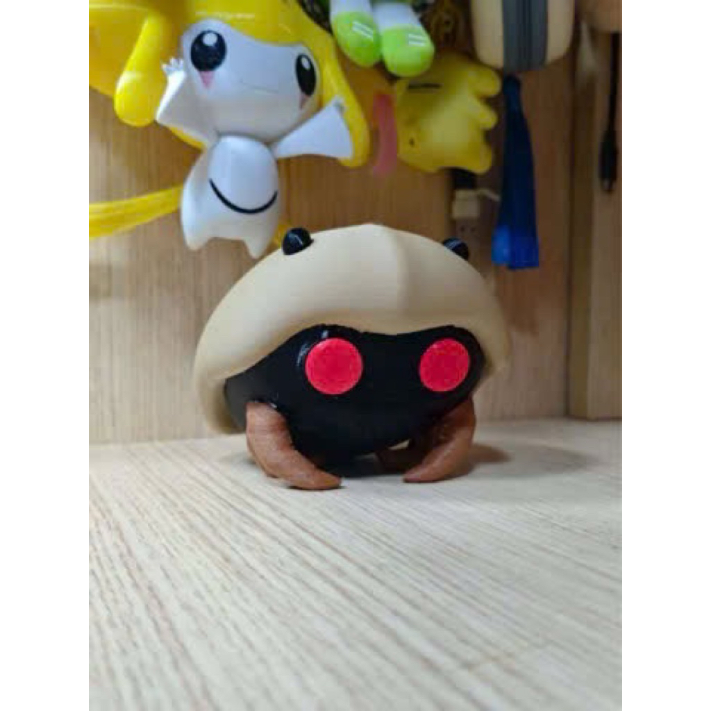 Mô hình Pokemon Kabuto (Hóa Thạch) In 3D - Figure Pokemon Cổ Đại Trang Trí Bàn Làm Việc, Sưu Tầm