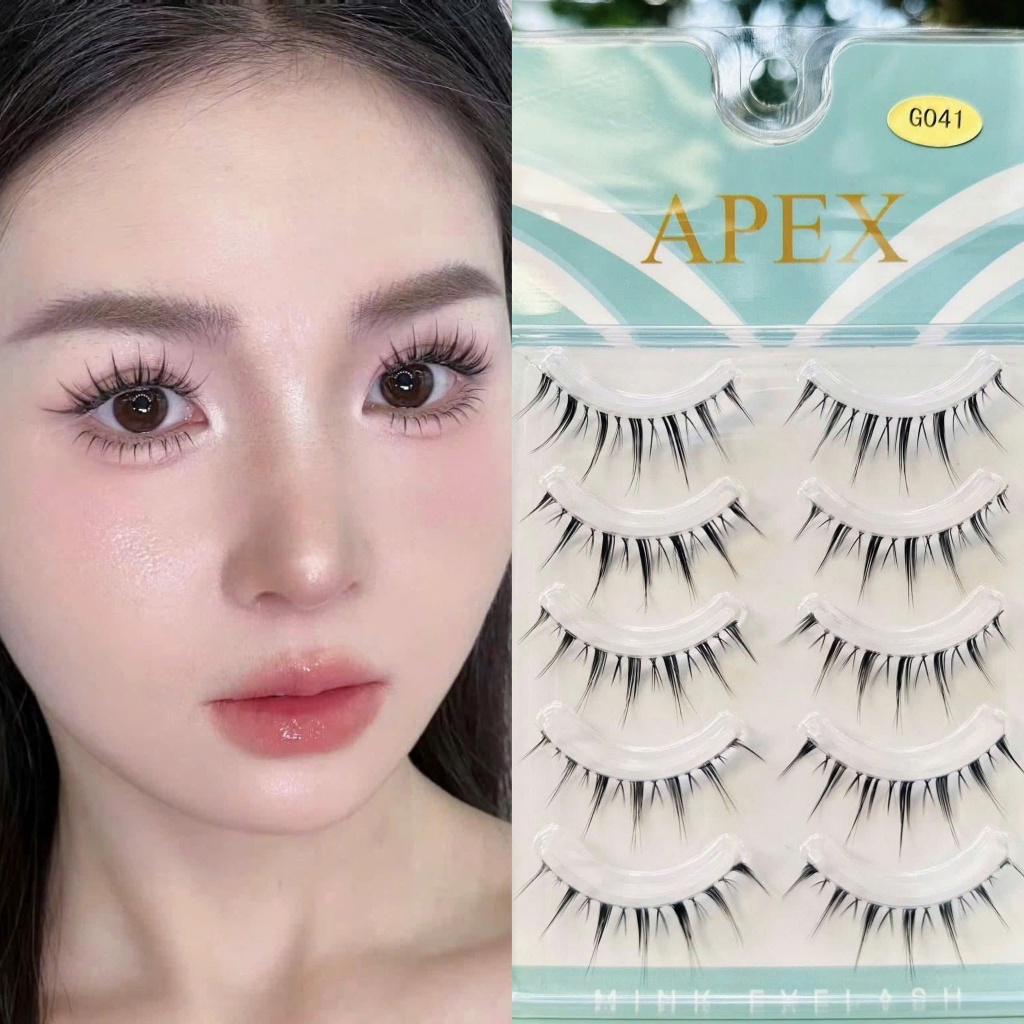 APEX G041 - Lông mi giả gân trong, Mi Gân Trong APEX Cao Cấp - CAMI SHOP