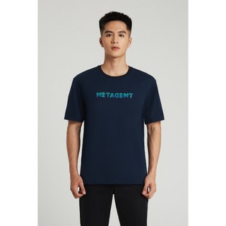 Áo thun nam dáng Regular Fit  thấm hút mồ hôi tốt, Áo thun nam Metagent MS 57E3593