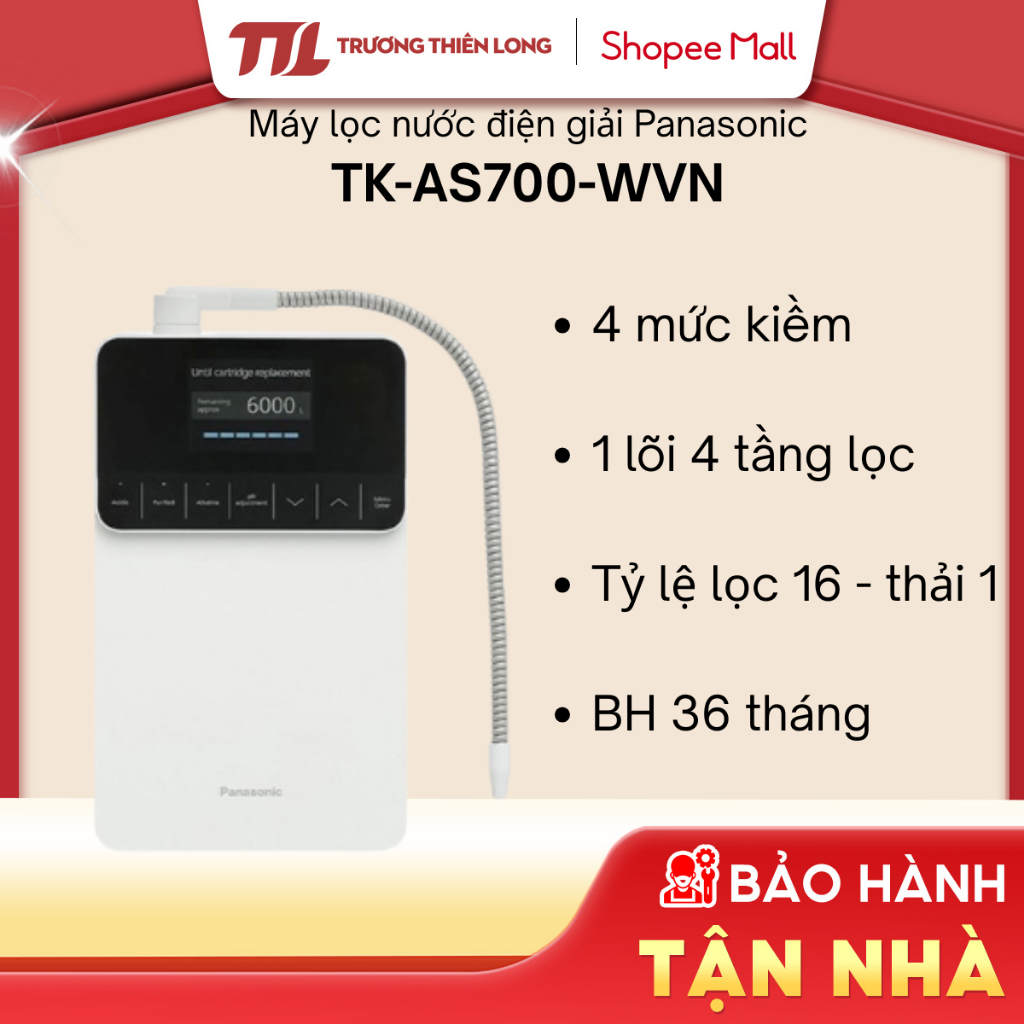 TK-AS700-WVN - Máy Lọc Nước ion kiềm với màng Siêu lọc TK-AS700-WVN
