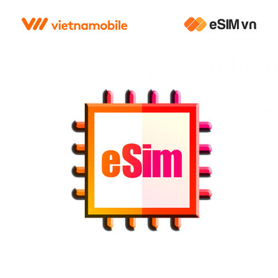 ESIM 4G Vietnamobile DATA KHÔNG GIỚI HẠN + Miễn Phí Gọi Nội Mạng. Trọn Gói 1 Tháng Không Nạp Tiền. Dùng Trên TOÀN QUỐC