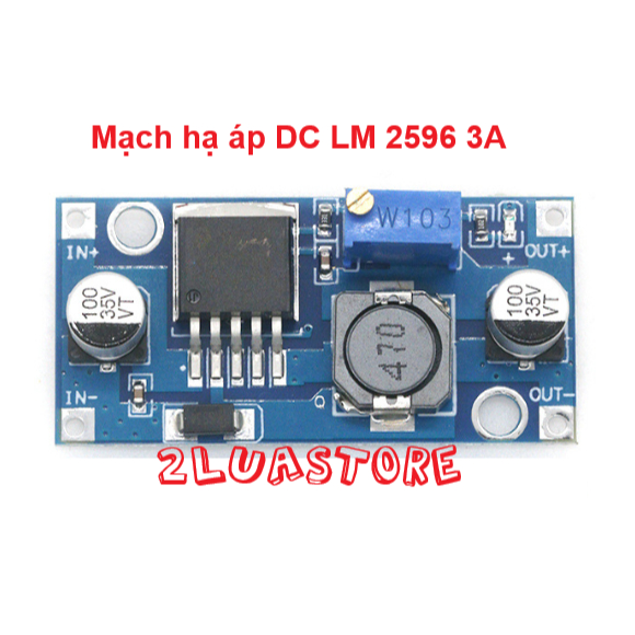 Mạch hạ áp giảm áp DC LM2596 3A LM2596S DC-DC