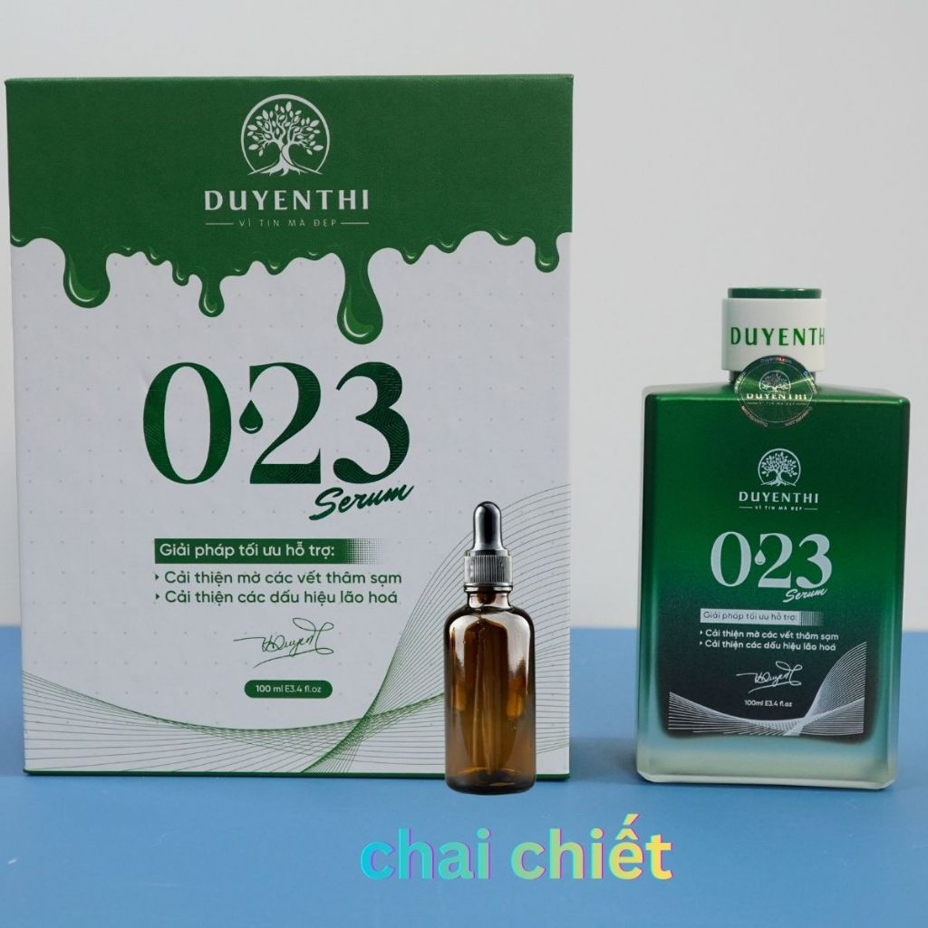 023 Duyên Thị - chai chiết 10ml - serum peel da mụn nám tàn nhang