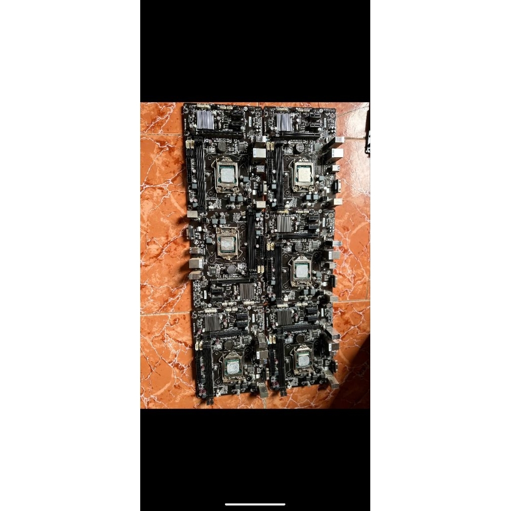 Combo main h110, ram 8, chip i3 7100