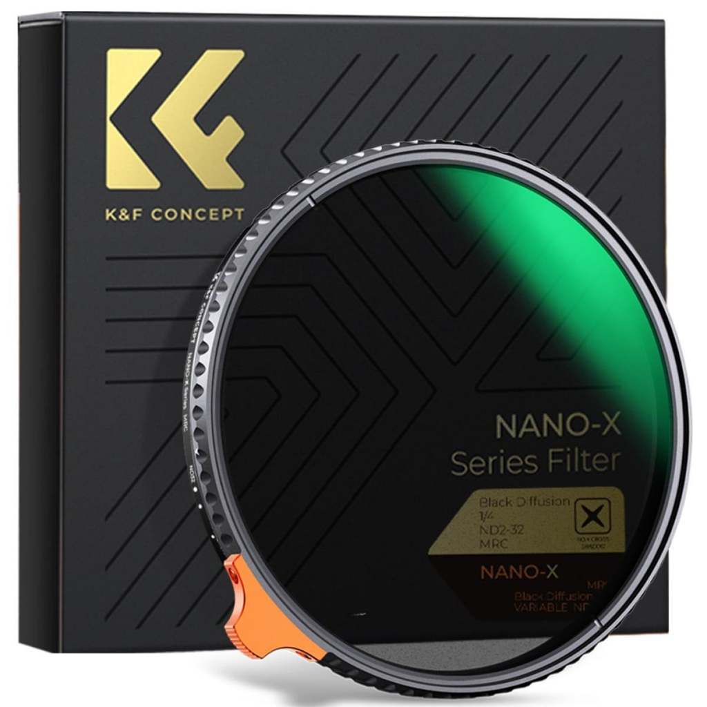 Kính lọc Filter K&F Concept Nano-X 2 in 1 Black Mist 1/4 + ND2-32