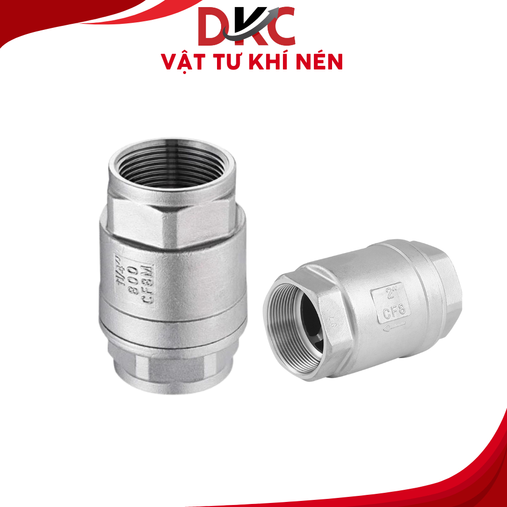 Van 1 chiều lò xo inox 304 - Van một chiều lò xo