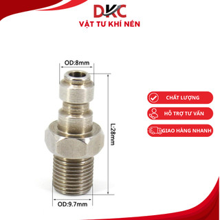 Van 1 chiều nạp khí cont ren M8, M10