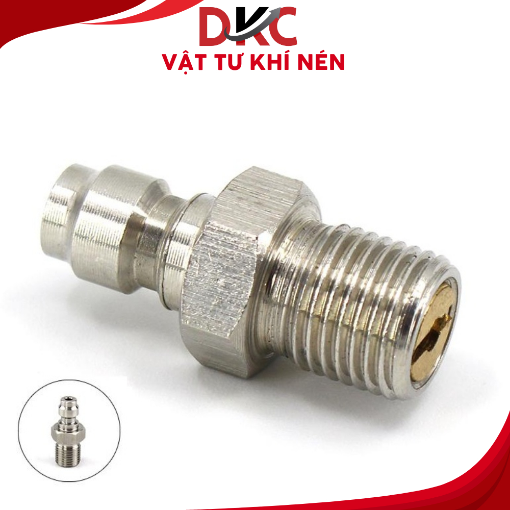 Van 1 chiều nạp khí cont ren M8, M10