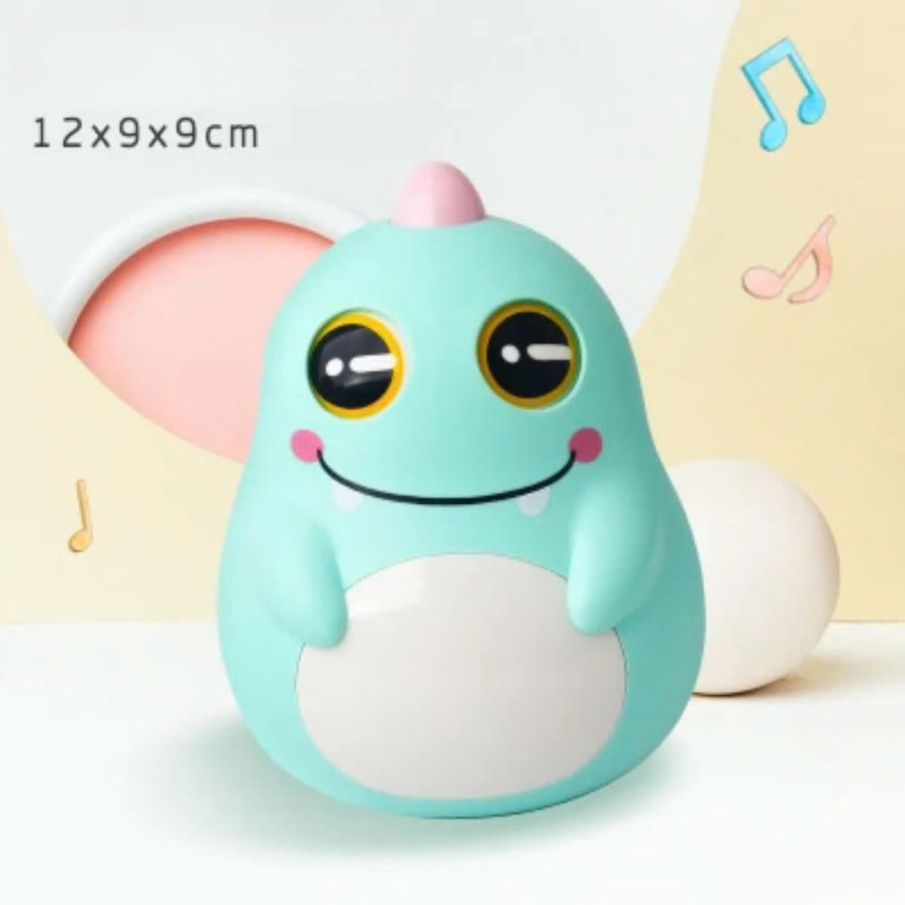 Combo 100 Con Lật Đật Mini Nhiều Màu Ngộ Nghĩnh Hoạt Hình Cute Cho Bé, Đồ Chơi Lật Đật Dễ Thương