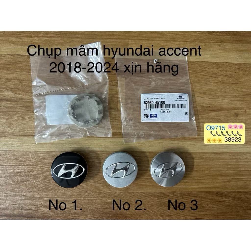 Chụp mâm hyundai Accent 2018-2024
