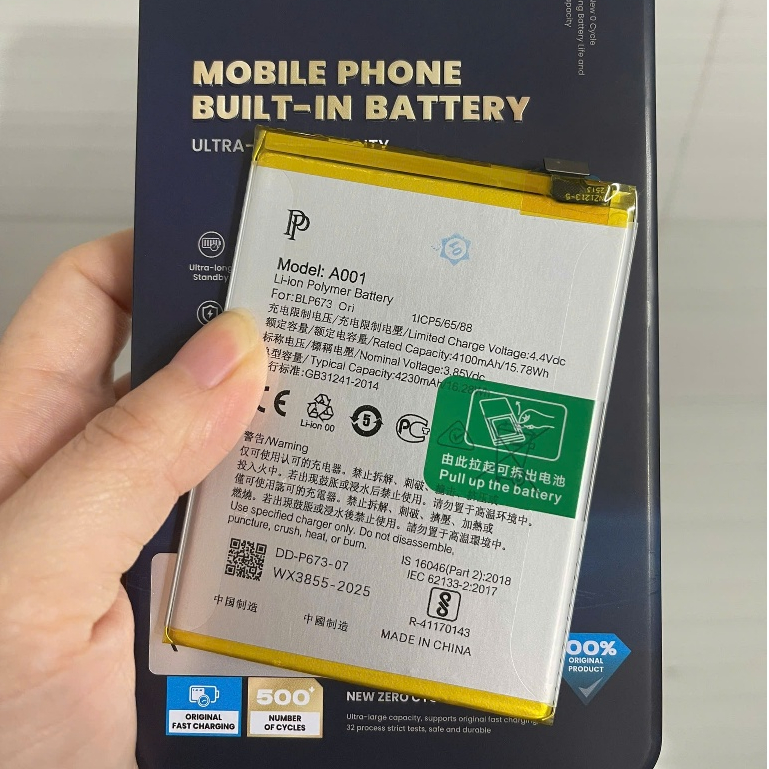 Pin Oppo A12 / Realme C1 /A7/ A5s / A3S/ A5S / A31 - 2020 / DÙNG CHUNG mã BLP673