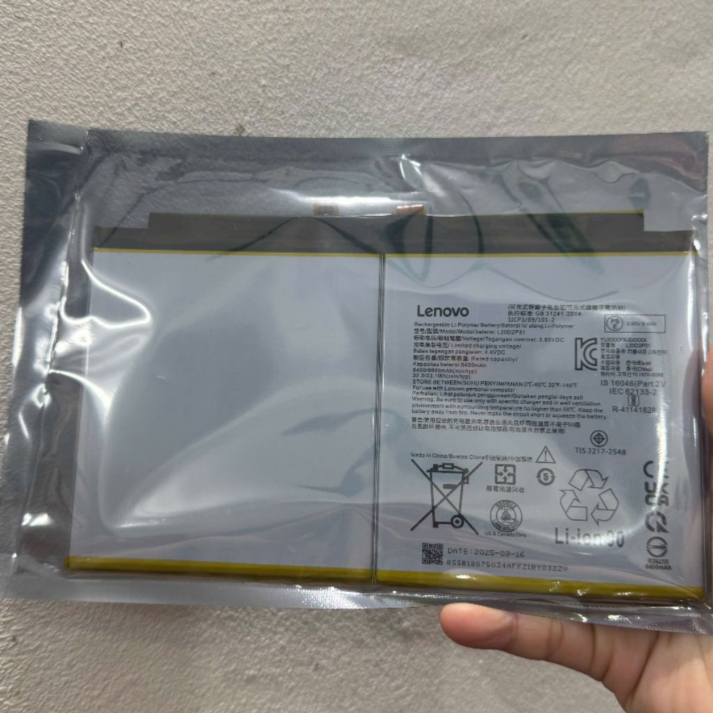 Pin Lenovo Xiaoxin Pad Pro TB-J706F TB-J716F L20D2P31 lỗi đổi mới
