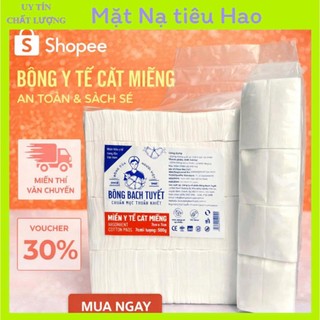 Bịch gạc nguyên mặt túi 100 miếng spa thẫm mỹ viện
