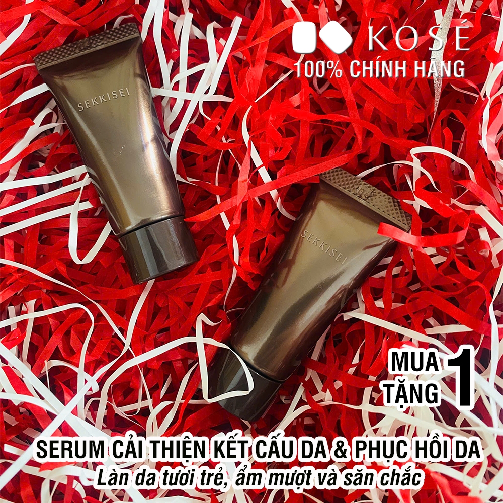 MUA 1 TẶNG 1 - Tinh chất trẻ hóa & phục hồi da tổn thương do điều trị thẫm mỹ KOSE Sekkisei CW Vital