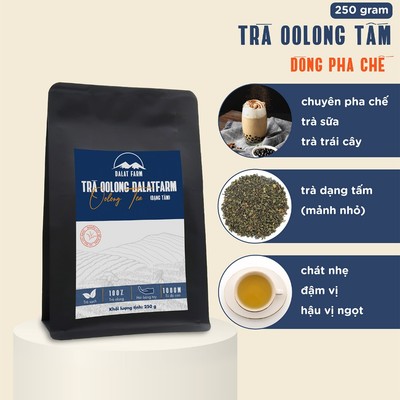 Trà Oolong Tấm Dalat Farm - Túi 250g