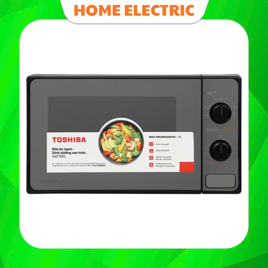 Lò vi sóng Toshiba MM2-MM20PE(BM)VN 20 lít
