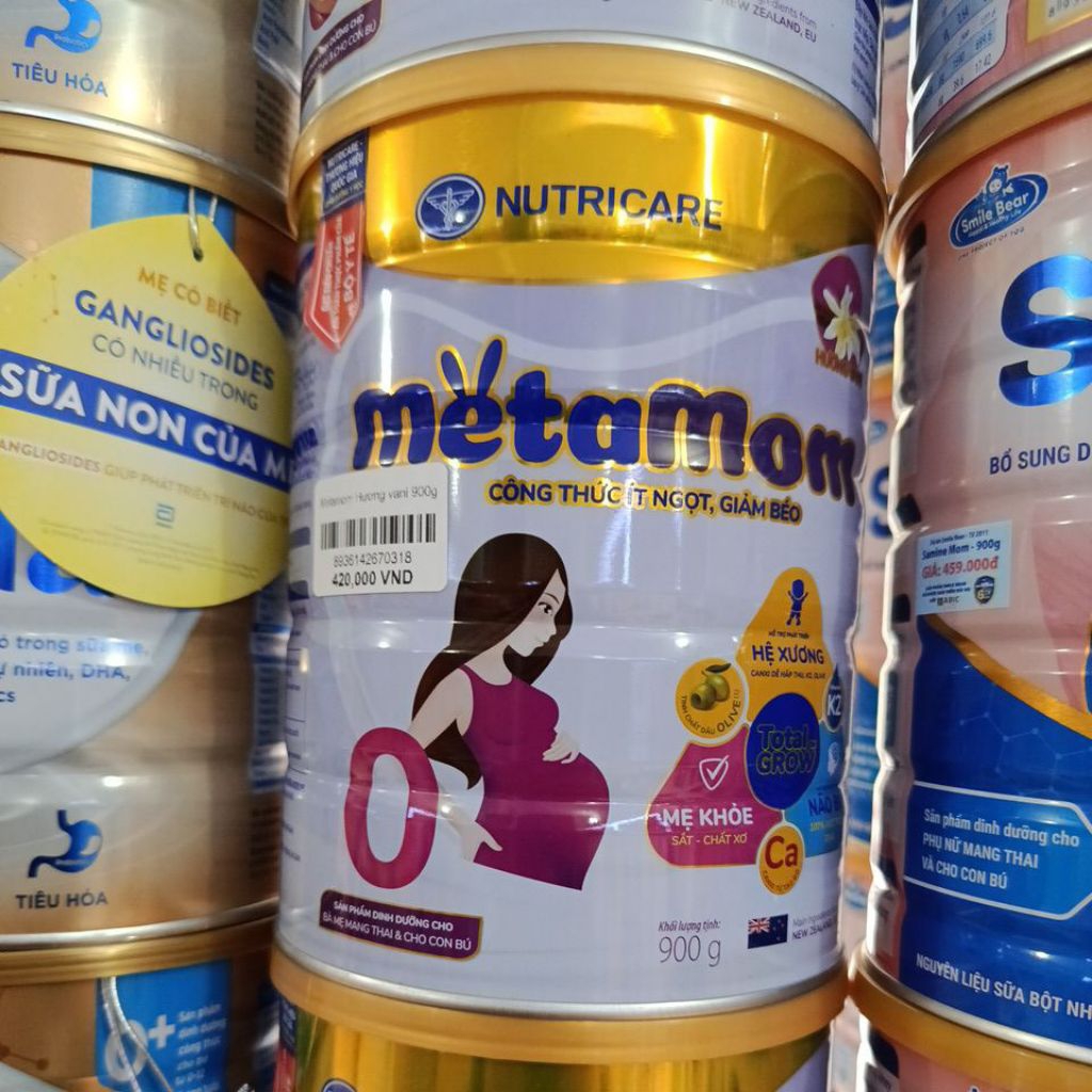 sữa bầu metacare mom