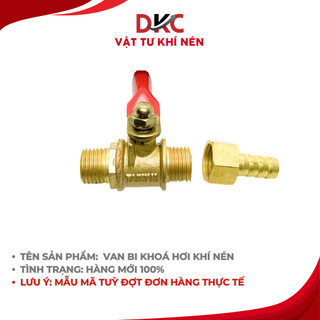 Van bi khoá hơi khí nén - van bi tay nhỏ