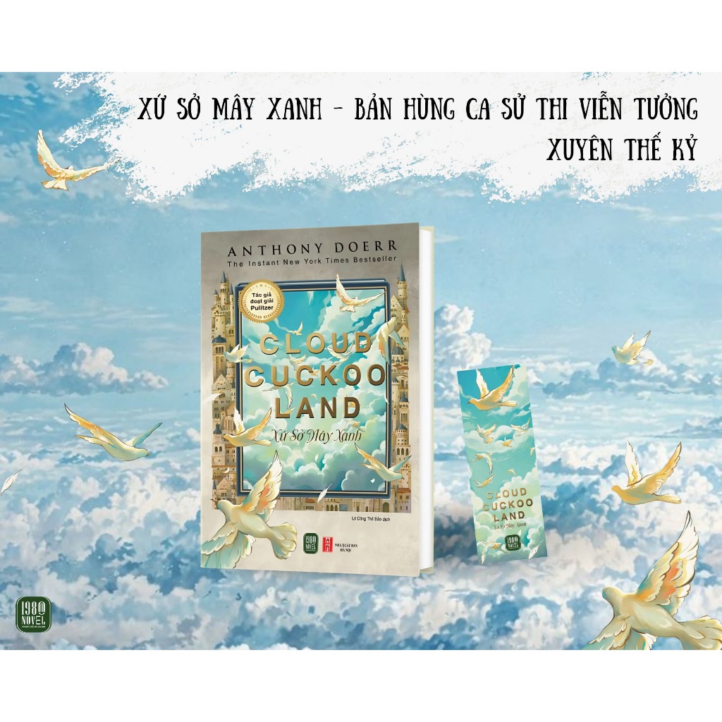 Sách Văn Học Novel - Xứ Sở Mây Xanh - Cloud Cuckoo Land - 1980books