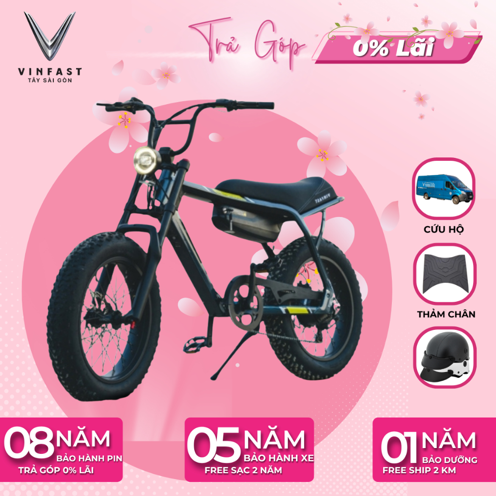 Xe điện VinFast Dragon Fly - Chính hãng VinFast - Có thể ra giấy tờ xuất xưởng