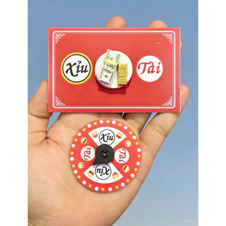 vòng quay bầu cua, mô hình loto tết
