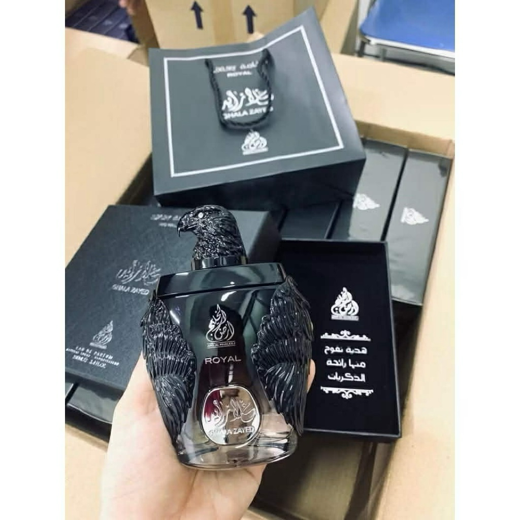 NƯỚC HOA DUBAI FULLBOX GHALA ZAYED LUXURY ROYAL(Đại bàng đen)