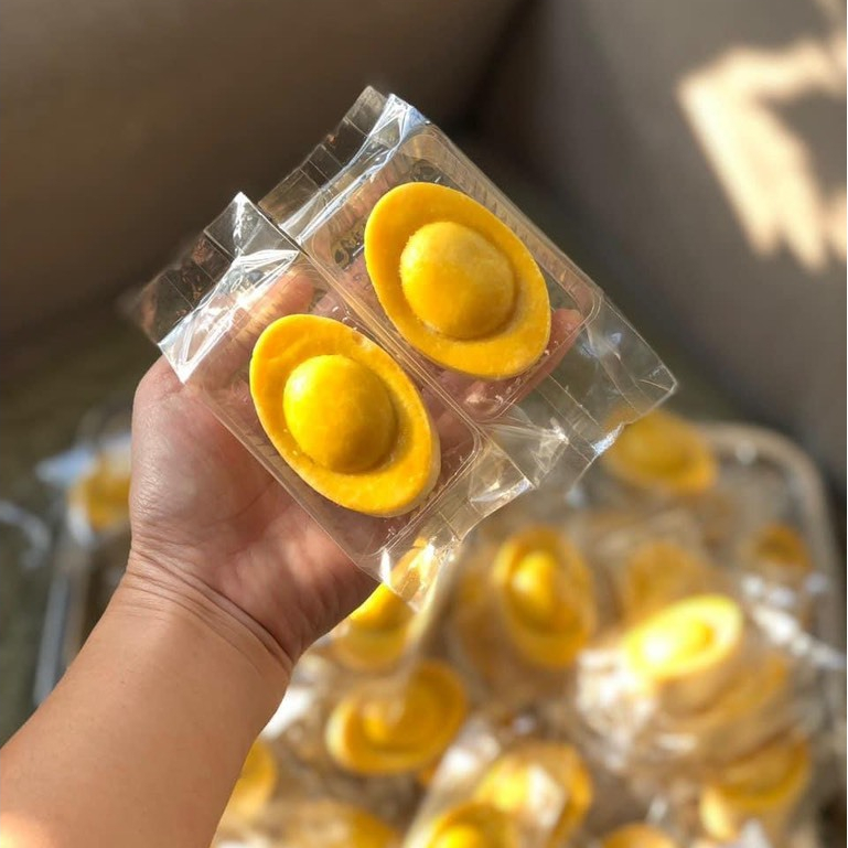 100 Túi bánh Dứa, Túi bánh Gạo Lức, Túi bánh Thỏi Vàng trong suốt