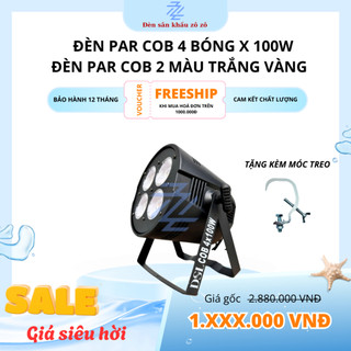 Đèn parled Cob 400w vàng nắng ( Đèn pha sân khấu)
