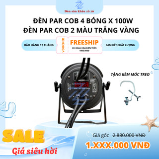 Đèn parled Cob 400w vàng nắng ( Đèn pha sân khấu)