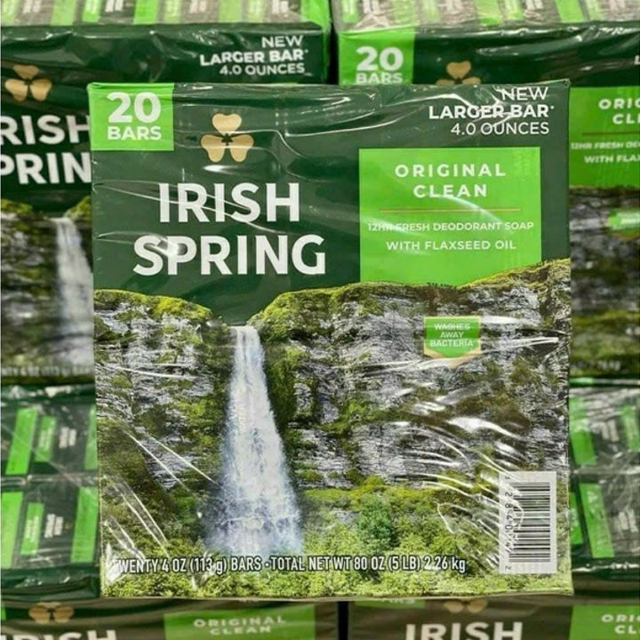 Xà bông Irish Spring của Mỹ lốc 20 cục