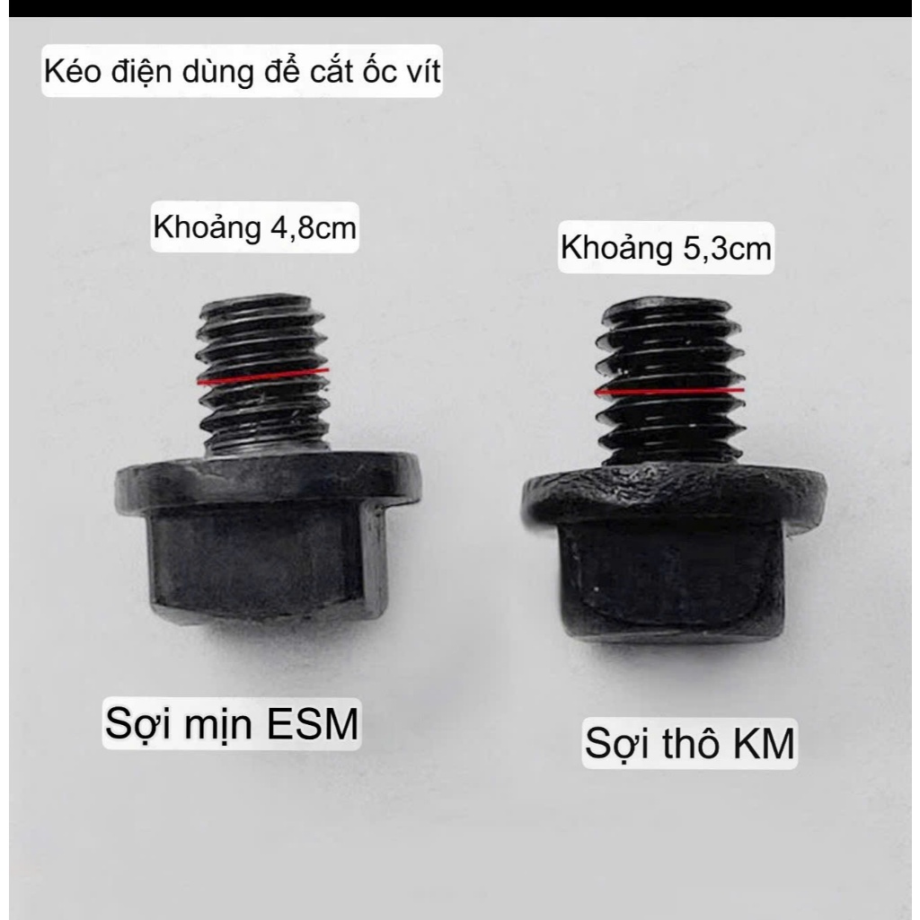 Ốc gắn dao máy cắt vải đứng