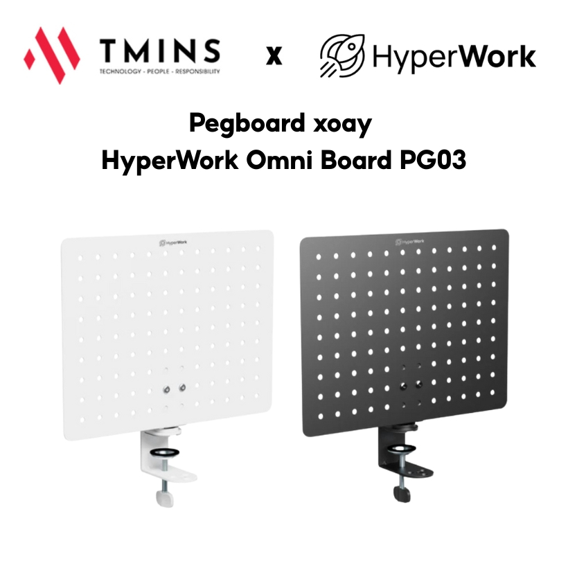 Pegboard xoay HyperWork Omni Board PG03