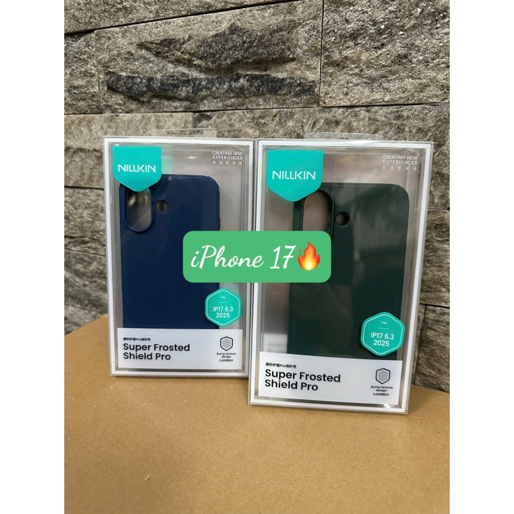 Ốp Nillkin Super Case lưng sần dành cho Iphone 17/ ip17 pro/ ip17 Air/ ip17 pro max