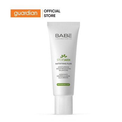 Kem Dưỡng Giúp Giảm Mụn Và Cân Bằng Lượng Dầu Trên Da Laboratorios Babé Stop AKN Mattifying Fluid 50ml