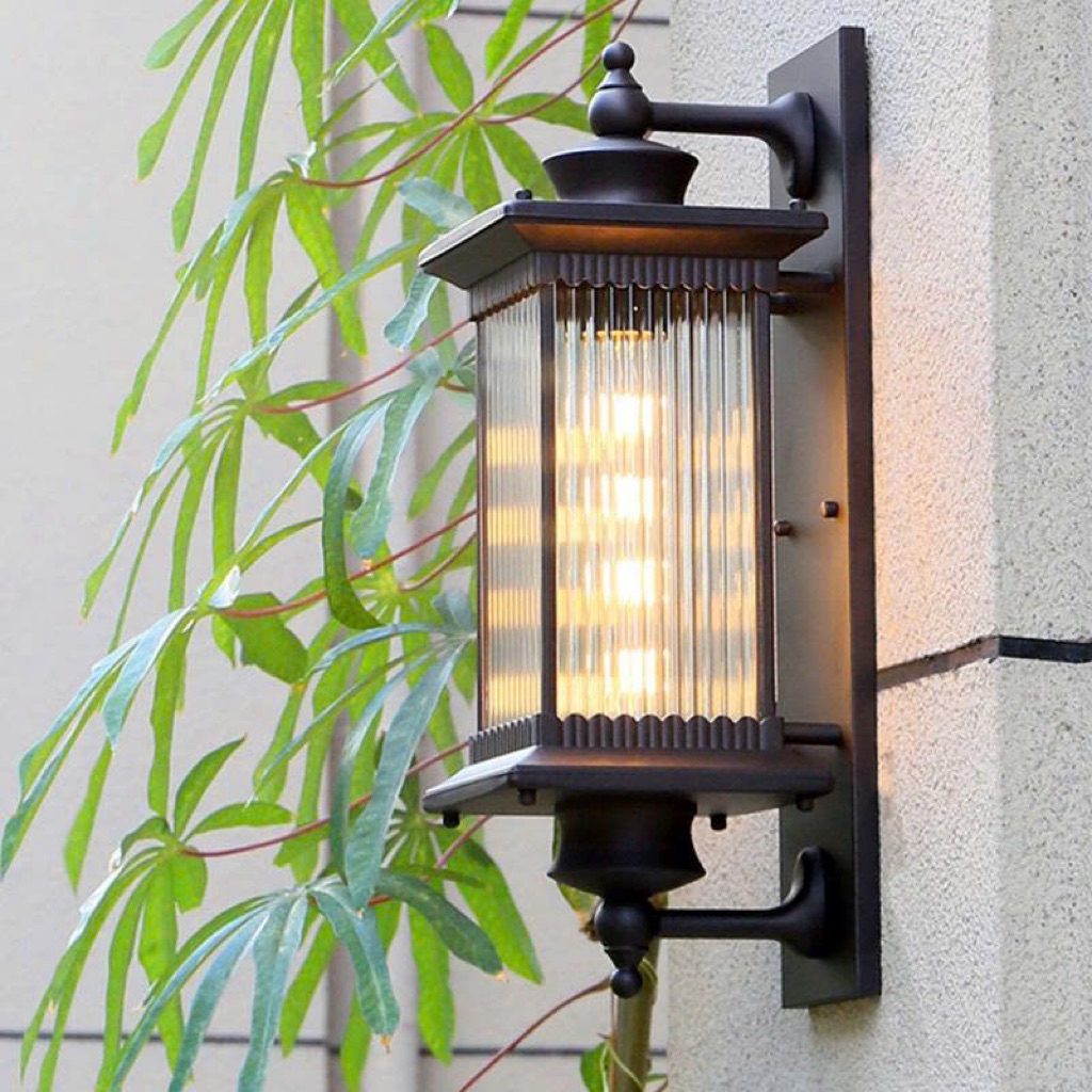 Đèn gắn tường ngoài trời VMT75 trang trí cột nhà villa, biệt thự