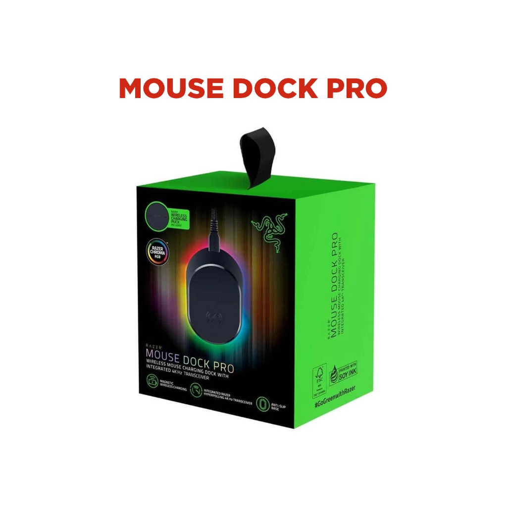 Dock sạc chuột không dây Razer Mouse Dock Pro 8K Polling Rate