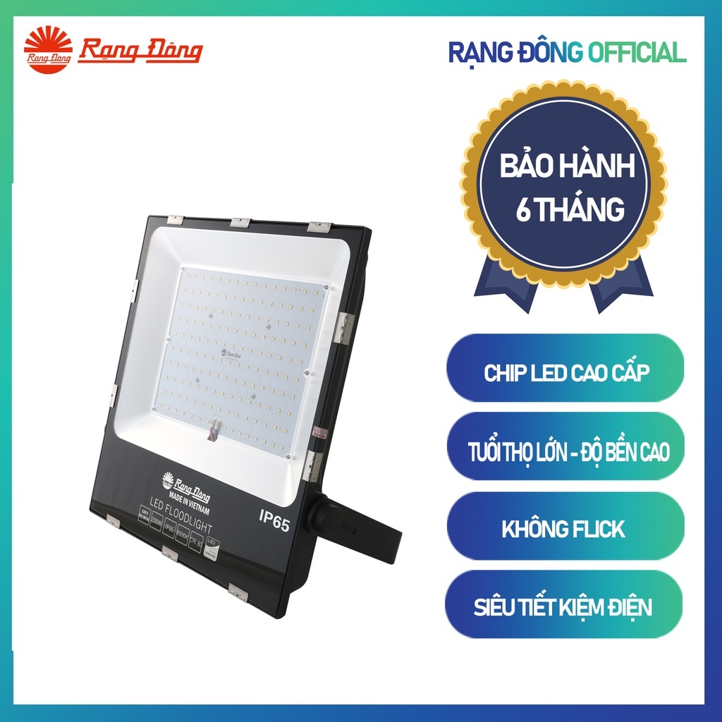 Đèn Chiếu Pha LED Rạng Đông Model: CP06 100W / 150W / 200W CHỐNG NƯỚC IP66