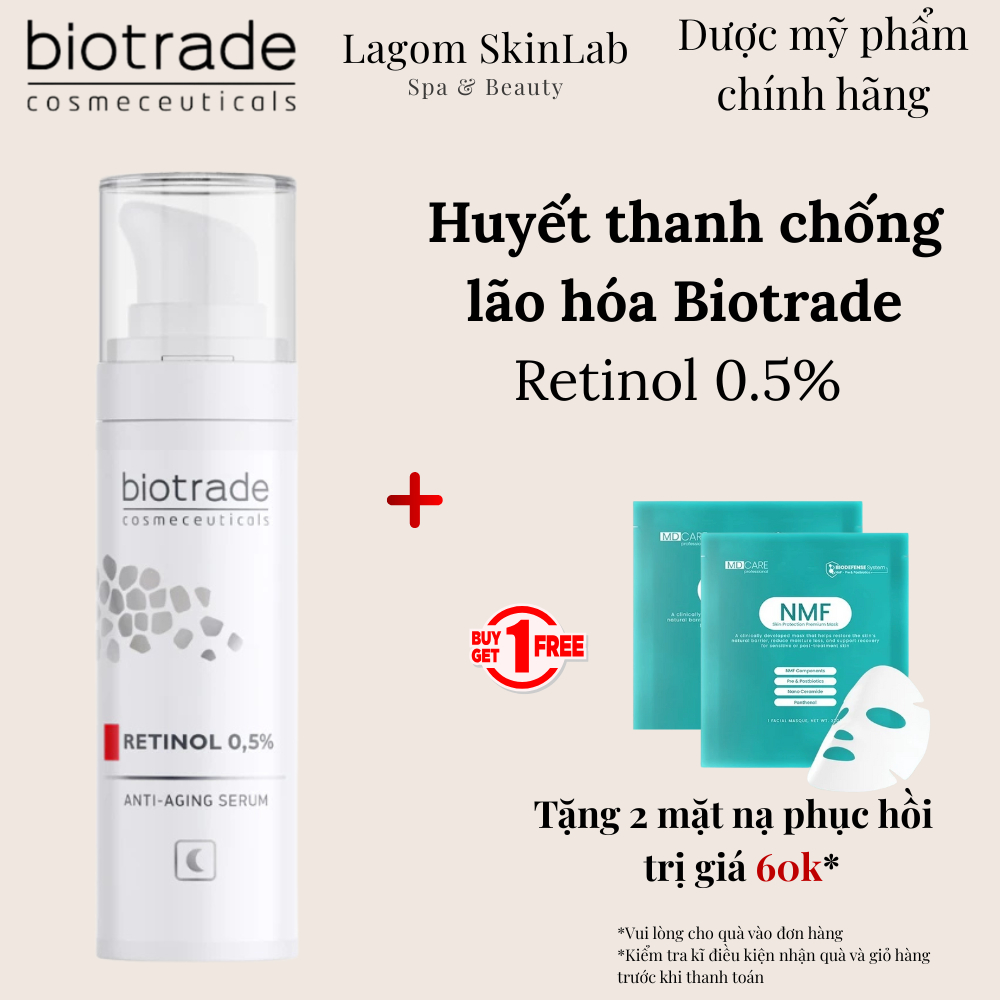 Huyết Thanh Chống Lão Hóa Biotrade Retinol 0.5% 30ml