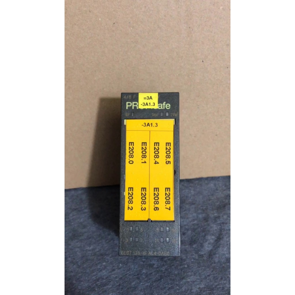 (Used) Module ET200S, 4/8 F-DI PROFIsafe Siemens 6ES7 138-4FA04-0AB0