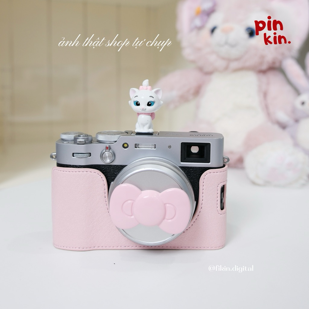 [SẴN HN] Case Ốp da PU Bảo Vệ Vỏ Cho Máy Ảnh Fujifilm X100VI (dòng khác k vừa)