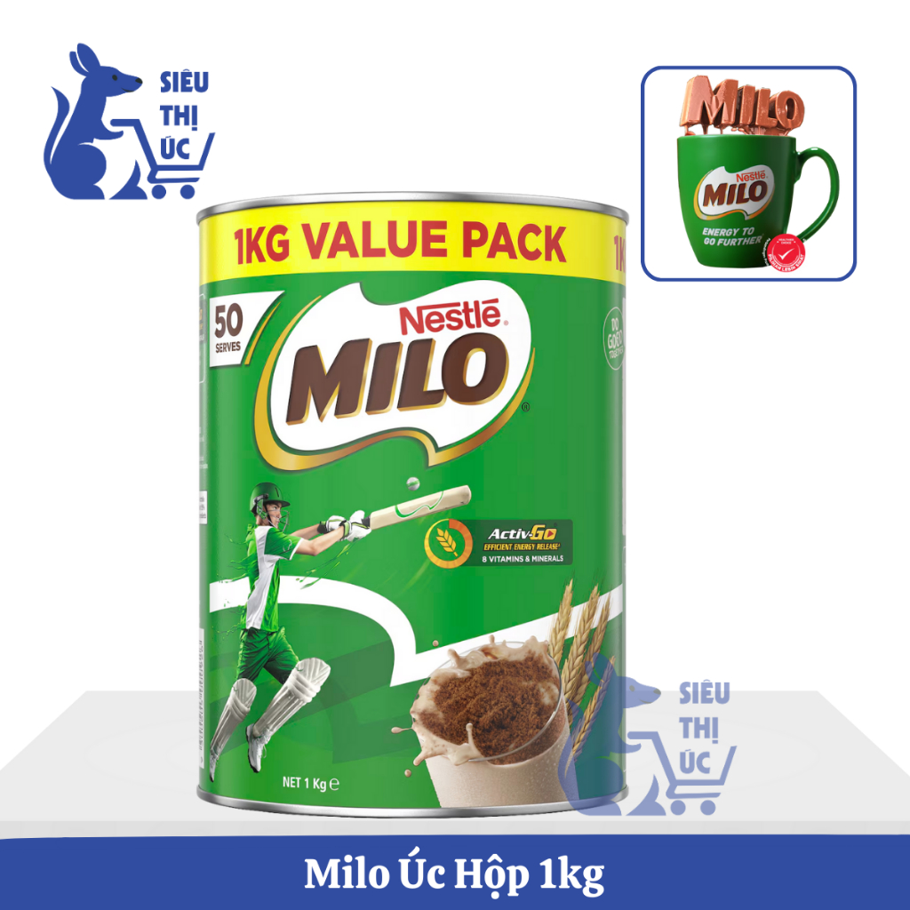 Sữa Milo Úc Hộp 460g - 1kg