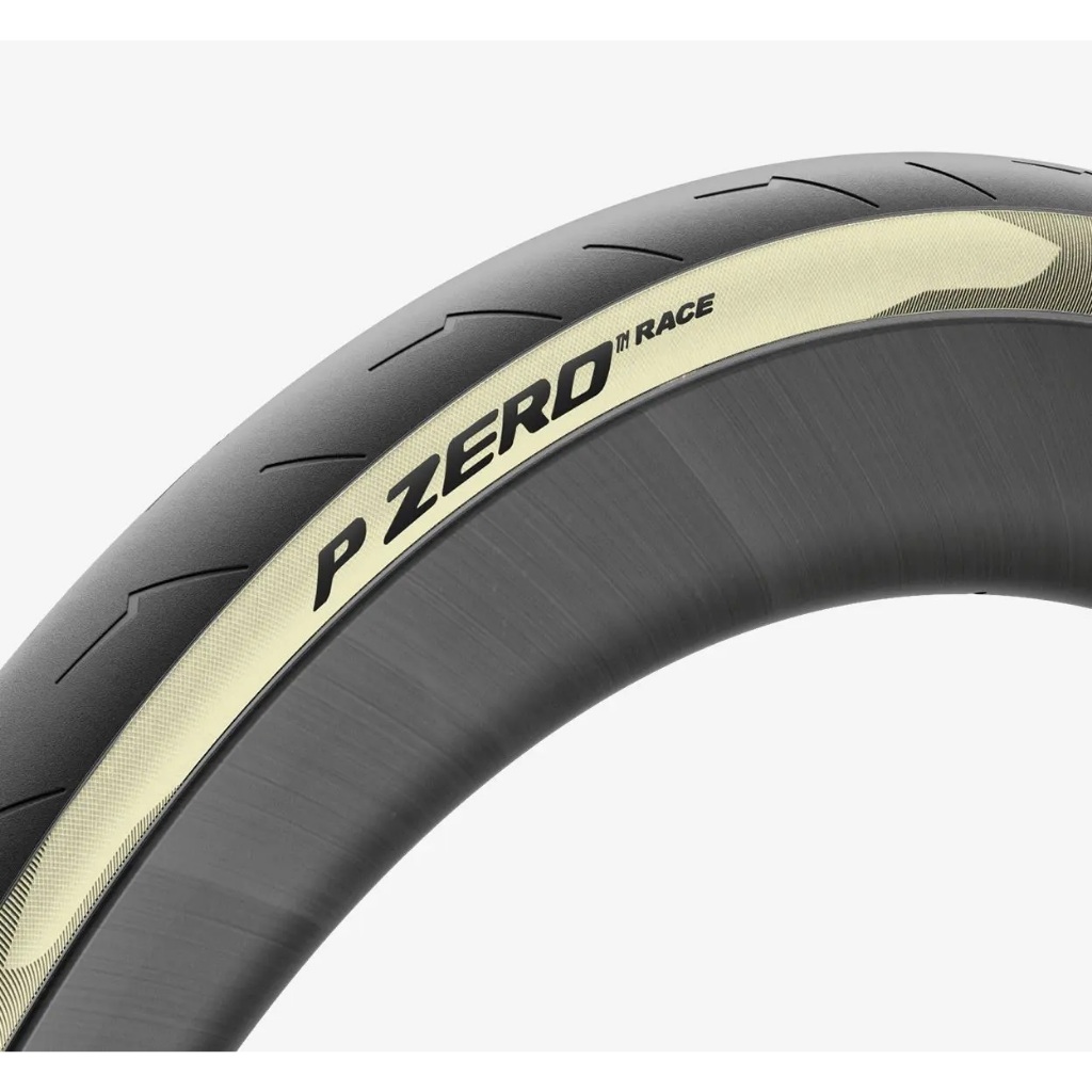 1 cái Vỏ/Lốp xe đạp Pirelli P-Zero Race, Tube type(Clincher) màu vàng Cream (Retro)